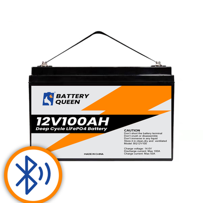 14.6V 100ah Lifepo4 Battery Lithium Cell For Camping Daly BMS