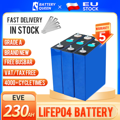Poland stock EVE 3.2V 230Ah Prismatic LiFePO4 Battery Cell For Energy Storage