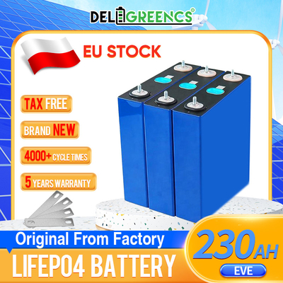 EVE 3.2V 230Ah 200ah Poland Warehouse Stock Lithium ion Battery Cell For Home Solar