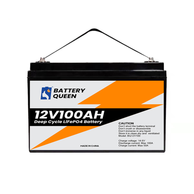 EU Stock 12.8V 100ah Lead Acid Replacement Lithium Lifepo4 Battery Pack For RV