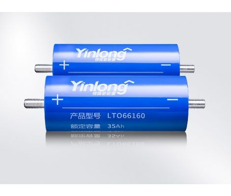 Cylindrical 10C 66160 Bluetooth LiFePO4 Battery Pack Yinlong LTO Cells