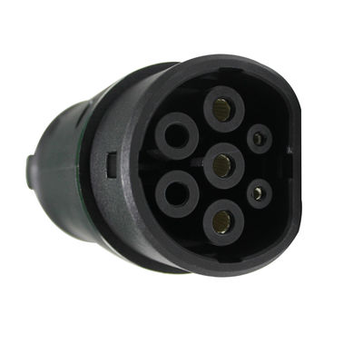Single Phase 2000V 32A Type 2 To Type 1 Ev Adapter