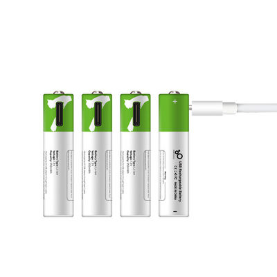1.5V Type C USB 370mWh AAA Rechargeable Batteries