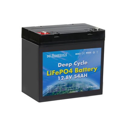 54Ah LiFePO4 Portable 12v Battery Pack For Refrgerator