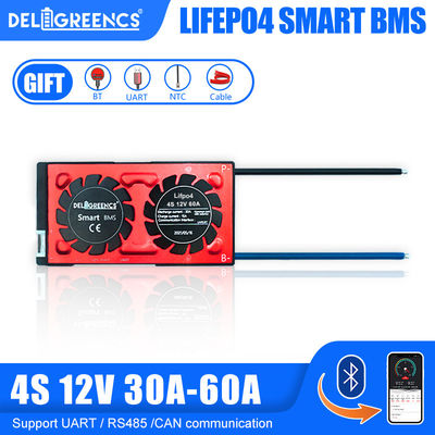 Bluetooth Smart BMS 4S 12V 60A For Lithium Battery Management System BMS