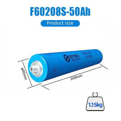 Deligreen Cylindrical LiFePO4 Battery 3.2V 50Ah For Golf Cart
