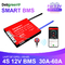 Deligreen Smart Bms Lifepo4 Battery 4s 80a 100a 12v With UART BT 485 CAN Function For RV Outdoor Storage