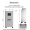 16 Pcs EVE LF280K 51.2V 280ah DIY Lifepo4 Battery Standing Kits 200A BMS Home Solar