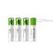 1.5V Type C USB 370mWh AAA Rechargeable Batteries