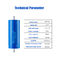 2.3v 40ah LTO 66160 Lithium Ion Rechargeable Battery For Storage Energy