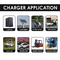 Smart Version Battery Pack Charger Fast Charging 12V 24V 48V 60V 84VAC 30A 50A